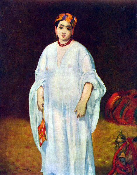 The Sultan by Manet